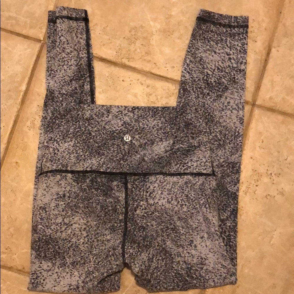 Lululemon gray high Waist leggings